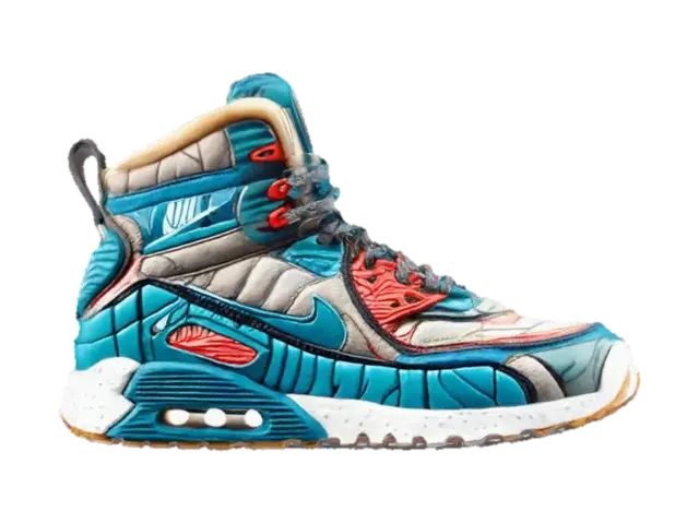 3D model for Futuristic Sneaker Design