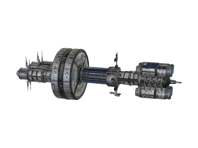 3D model for Nebula Gate Station