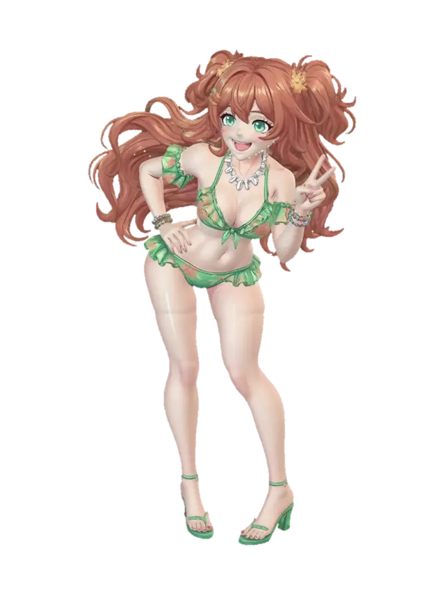3D model for Sunlit Island Cheer