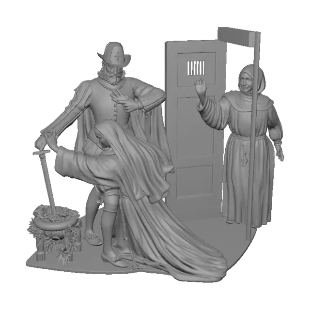 3D model for The Knight's Vow