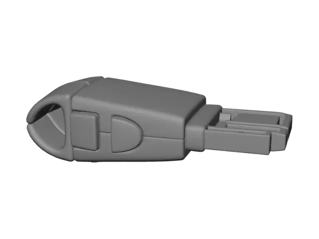3D model for Steering wheel audio control switch