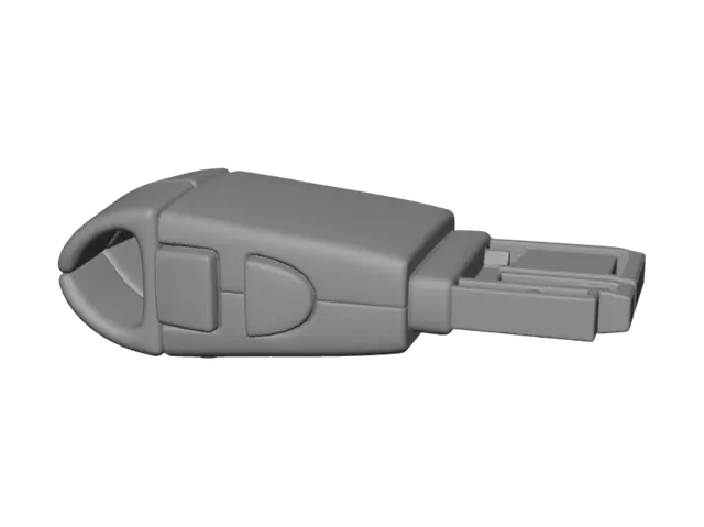 3D model for Steering wheel audio control switch