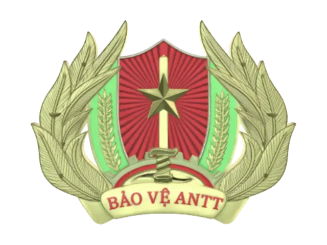 3D model for Bảo Vệ ANT Emblem