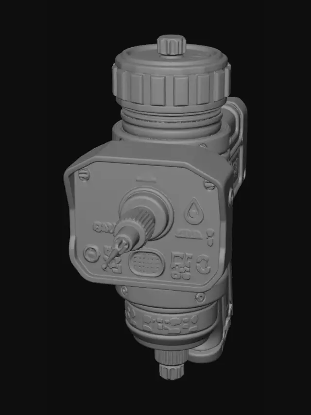 3D model for Unit-716 Blood-Flow Injector