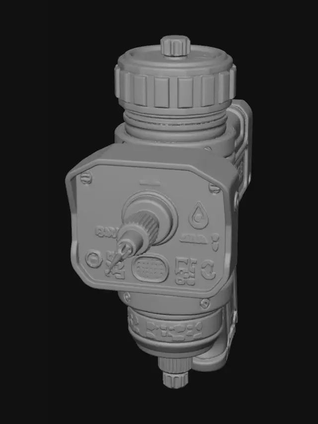 3D model for Unit-716 Blood-Flow Injector