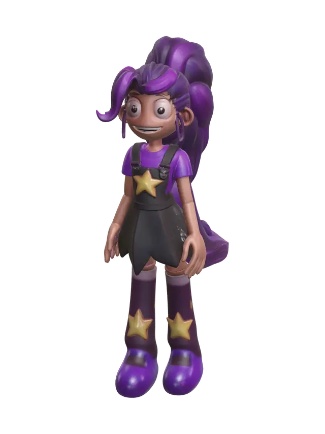 3D model for Poppy Playtime Chapter 5 Lily Love Braids