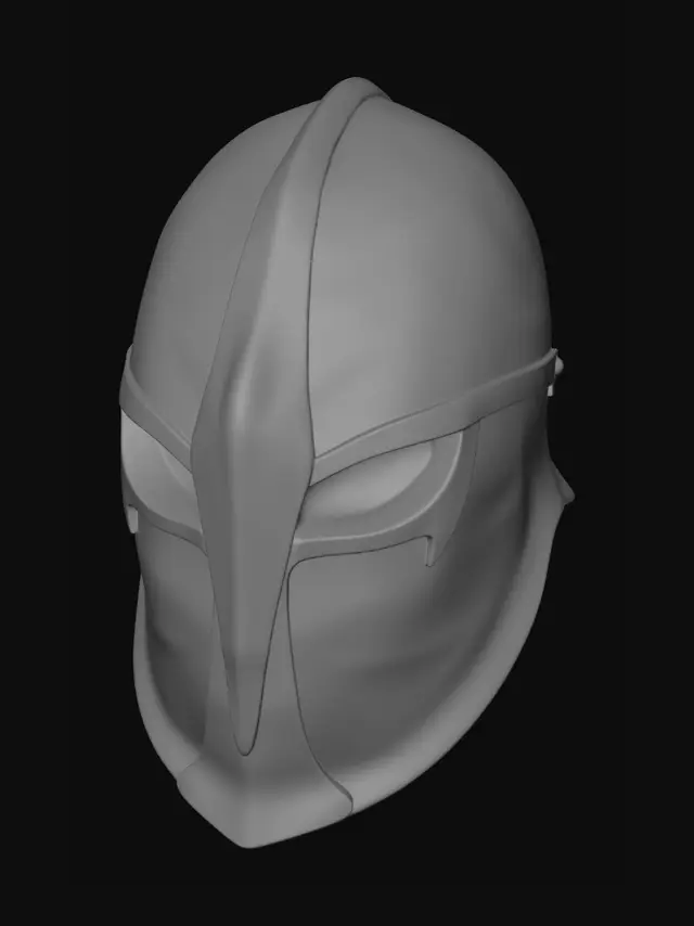 3D model for The Silent Mask