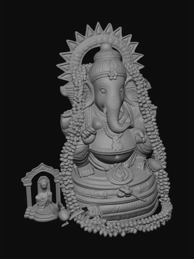 Free Ganesha 3D Models - Download Instantly | Meshy