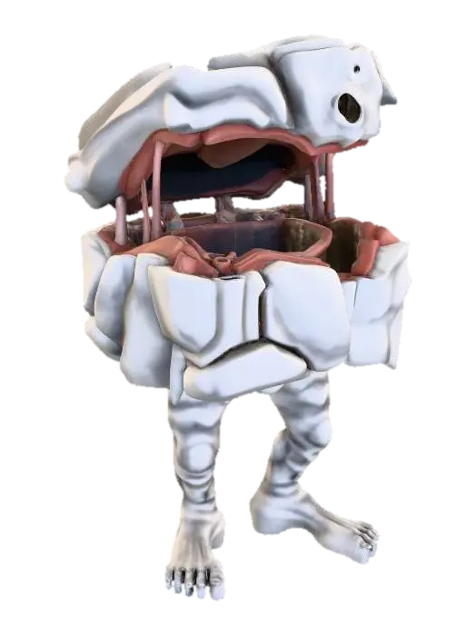 Moving Box 3D model, AI generated