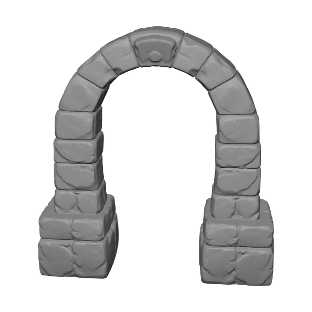 3D model for Stone Arch