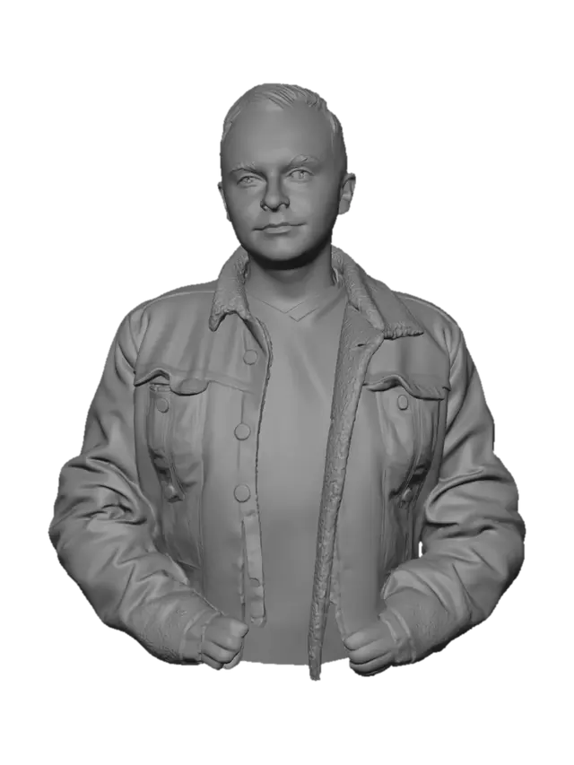 3D model for Portrait Under String Lights