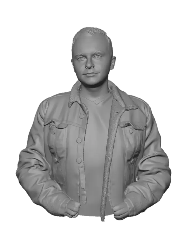 3D model for Portrait Under String Lights
