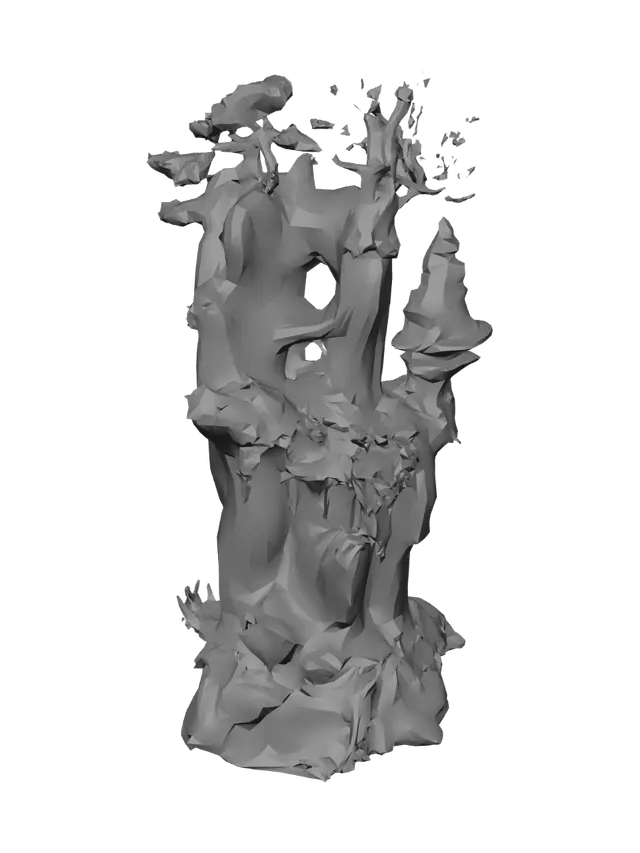 3D model for Gate of Stone and Pine