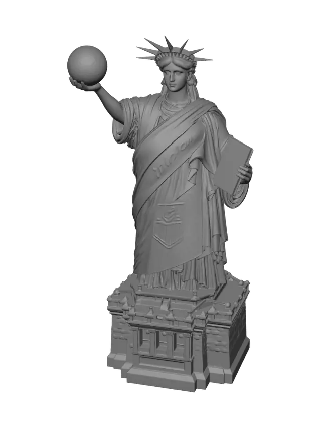 3D model for Statue of Liberty Welcomes the World 2026