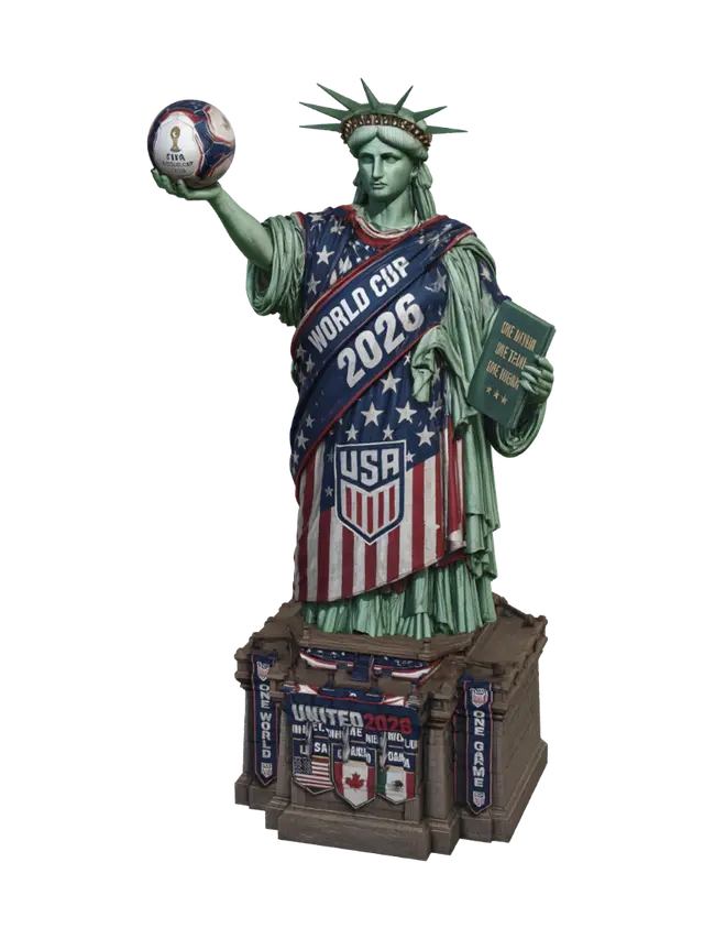 3D model for Statue of Liberty Welcomes the World 2026