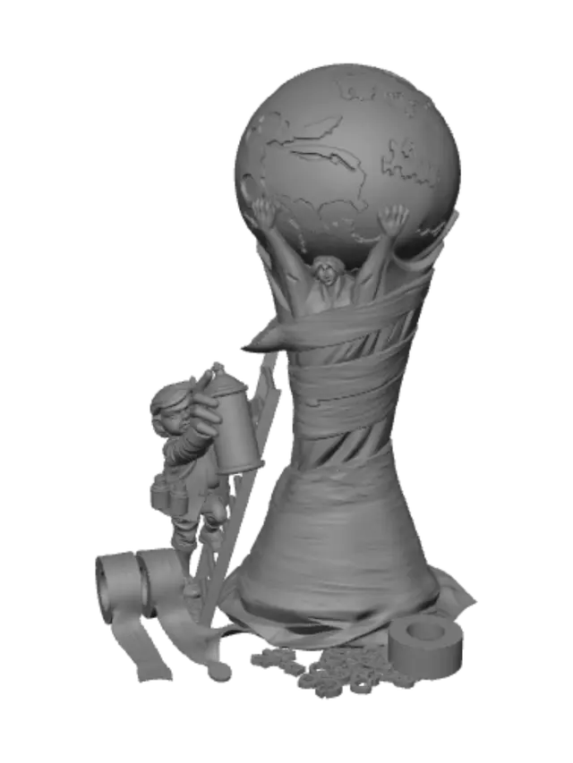 3D model for World Cup Repaint
