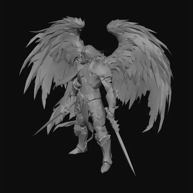 3D model for Darkwing Warlord