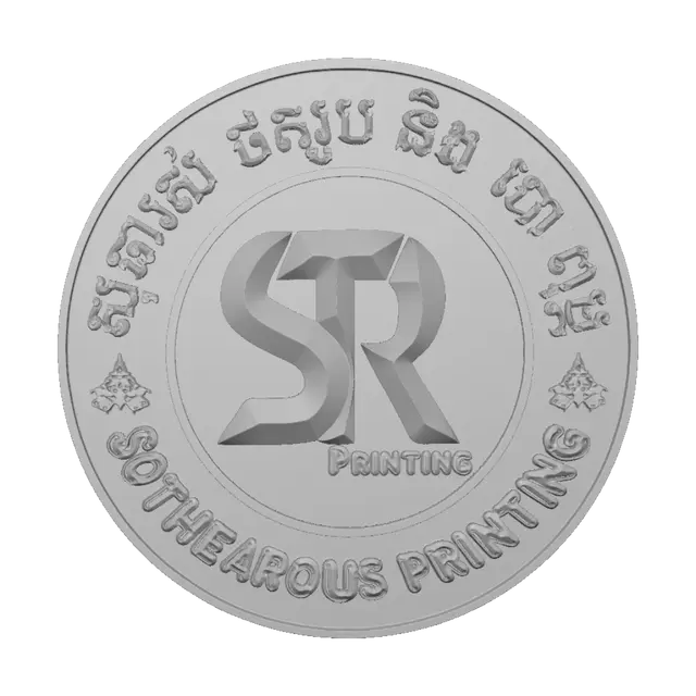 3D model for Sothearous Printing Logo
