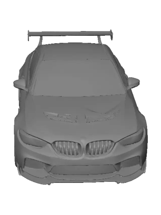 3D model for Make RC car model for BMW M3
