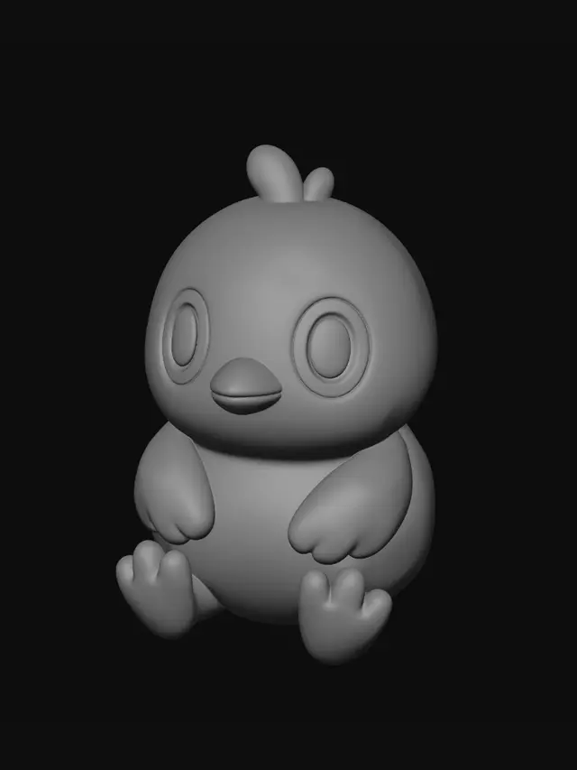 3D model for Crystal Golem