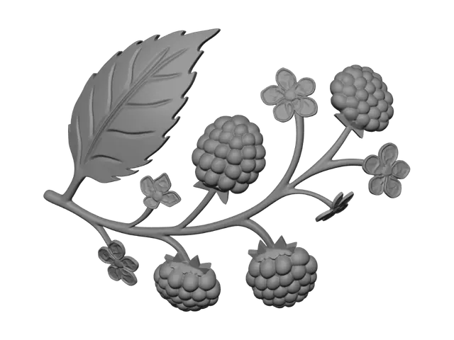 3D model for Golden Berry Branch