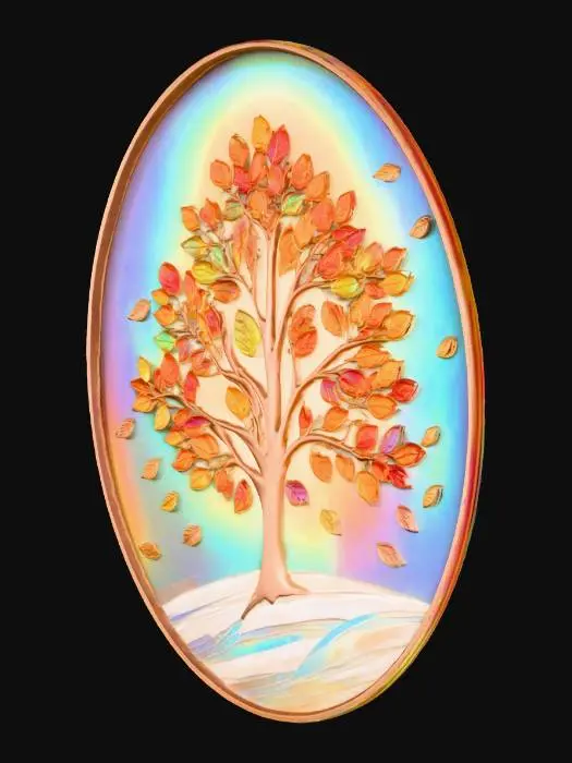 3D model for Autumn Spectrum Tree