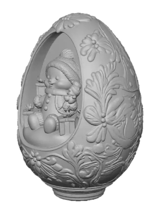 3D model for Winter Wonderland Egg