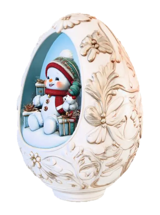 3D model for Winter Wonderland Egg