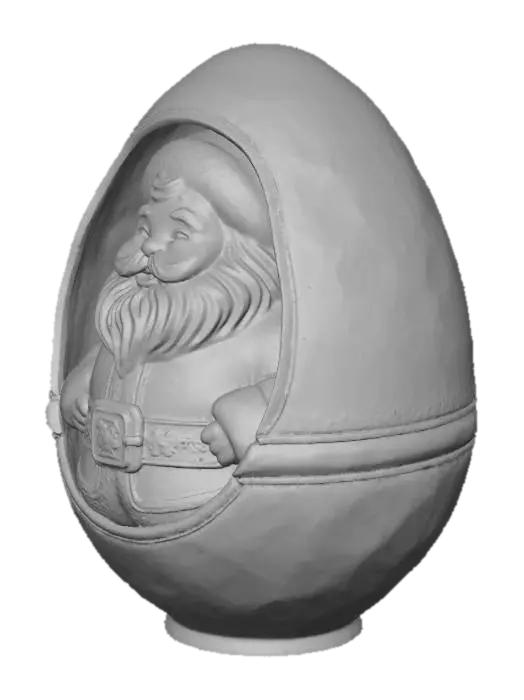 3D model for Santa Egg Surprise