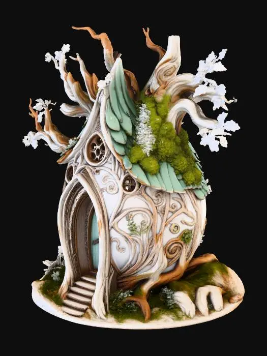 3D model for Enchanted Treehouse