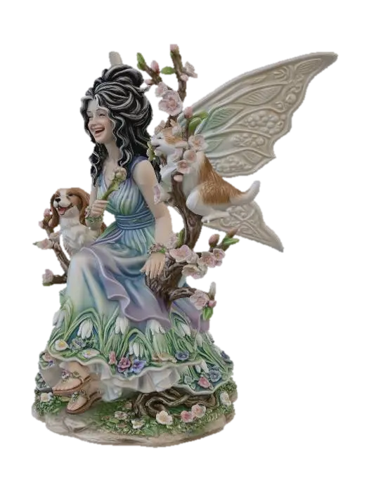 Blossom Fairy, #EasterEgg2026# - Sprites 3D model, vytvořený pomocí AI