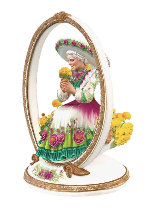 Grandma Marigolds 3, #EasterEgg2026# 3D model, vytvořený pomocí AI