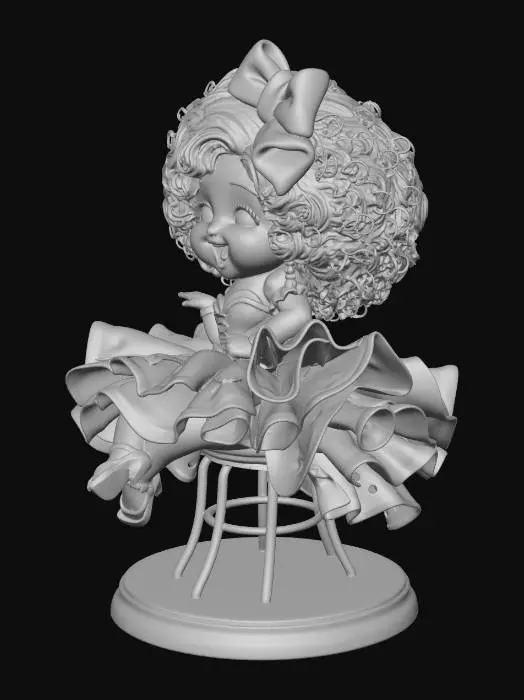 3D model for Hispanic Doll 1