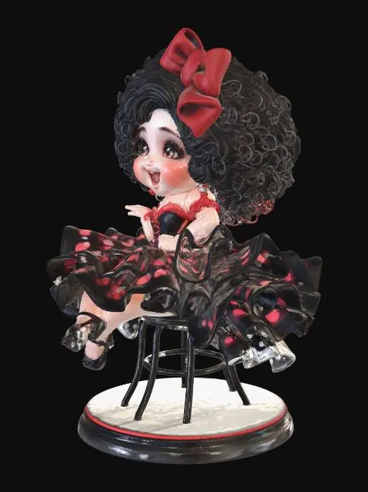 3D model for Hispanic Doll 1