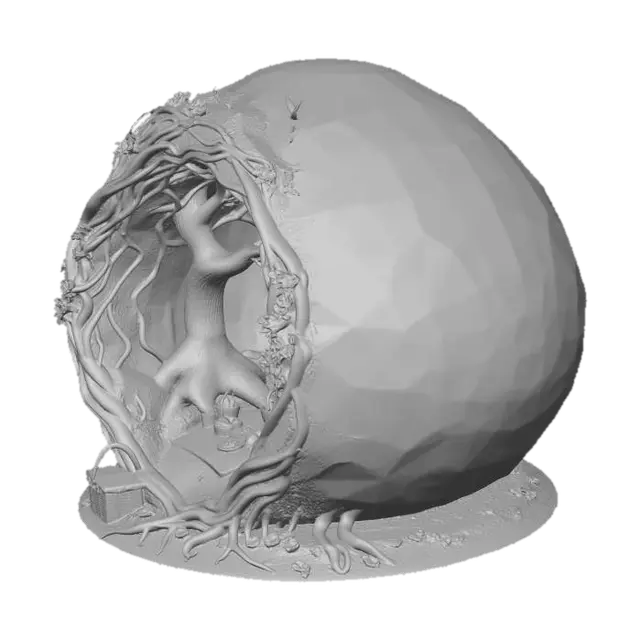 3D model for Easter Diorama Egg 25, #EasterEgg2026#