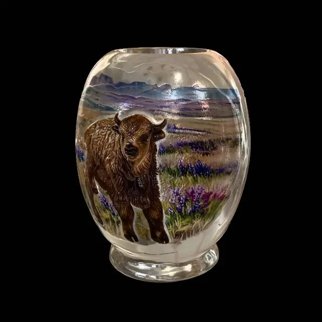 3D model for Bison Calf on the Prairie