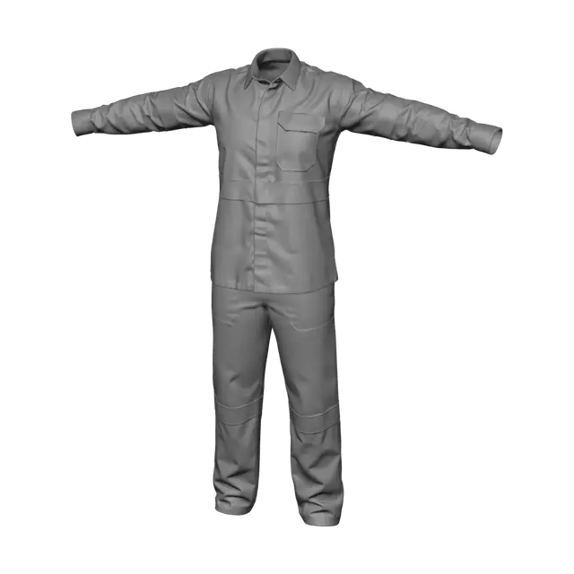 3D model for High-Visibility Safety Uniform