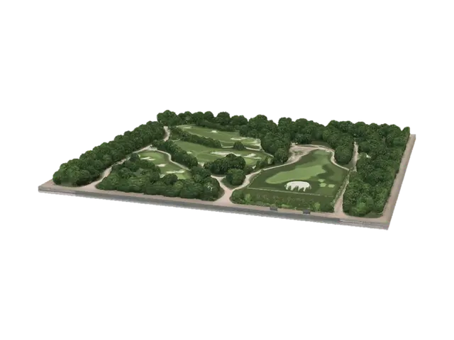 3D model for Karma Lakelands Golf Course Aerial View