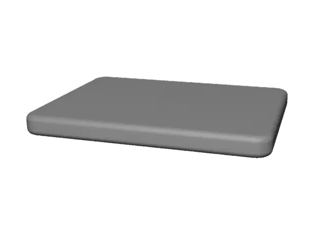3D model for White soap bar