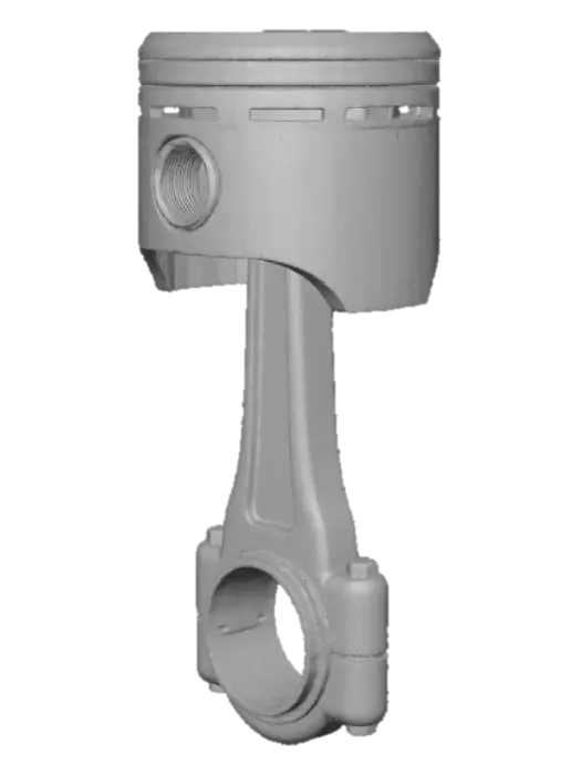 3D model for Titanium Signature Piston