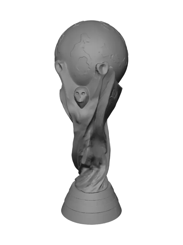 3D model for FIFA World Cup Trophy