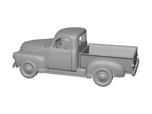 3D model for Vintage Chevy Pickup