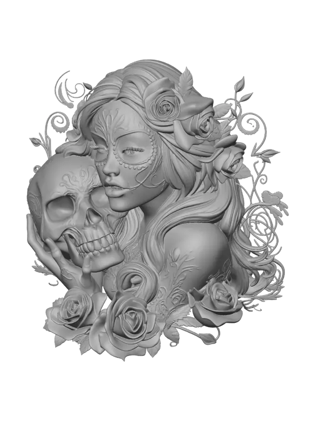 3D model for Eternal Embrace