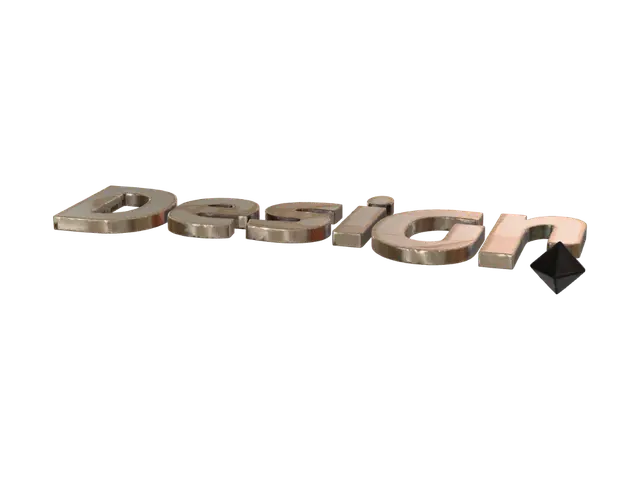 3D model for Design Team Rank