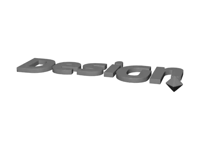 3D model for Design Team Rank