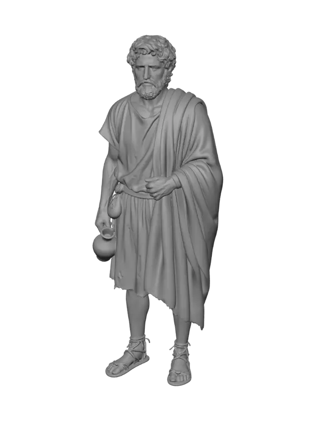 3D model for Ancient Street Merchant