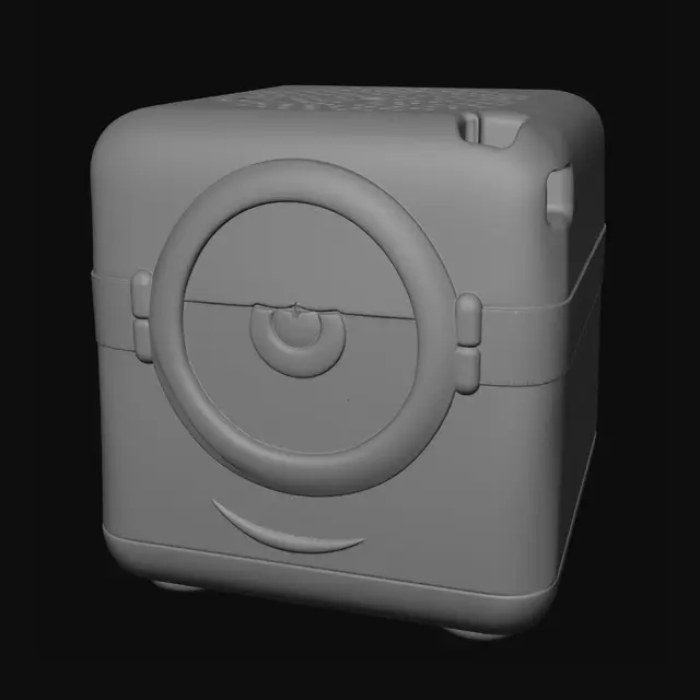 3D model for Minion Cube Speaker