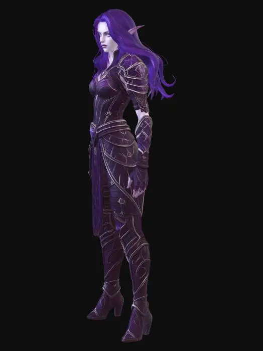 3D model for Violetblade