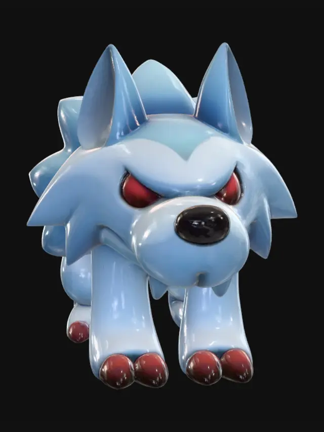 3D model for Wolfos from Zela: Ocarina of Time