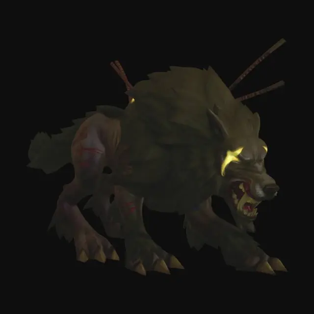 3D model for Scarred Worgen